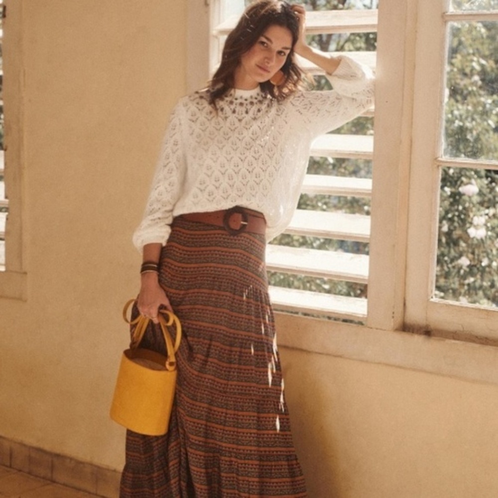 Sézane Vittorio jumper |  Ecru - Picture 3 of 7